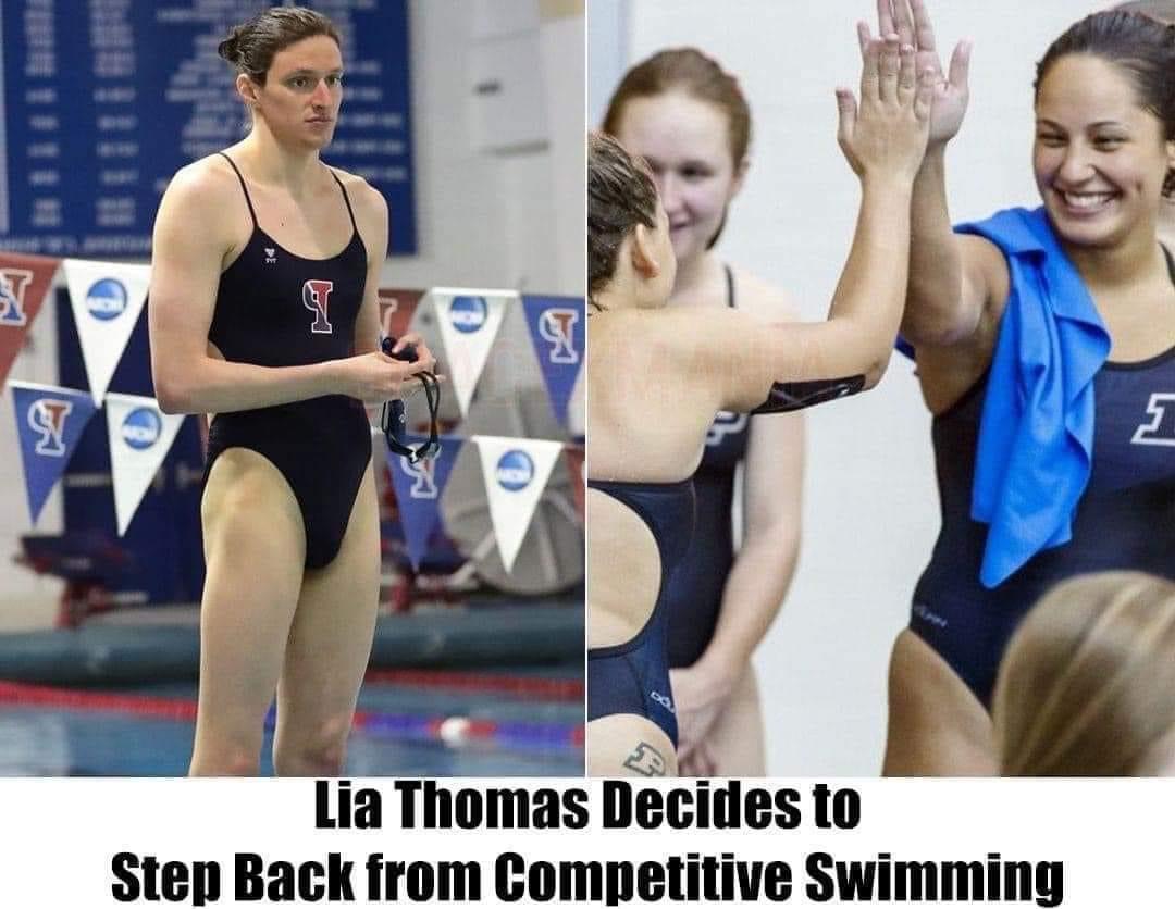 Lia Thomas Bows Out of Competitive Swimming, Says “Nobody Wants Me On Their Team”