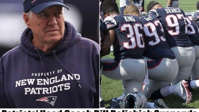 Coach Belichick Just Fired An Anthem Kneeler, ‘Not On My Field’