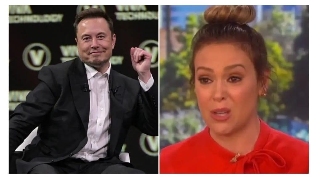 Just in: Alyssa Milano Accuses Elon Musk of Derailing Her Life and Career