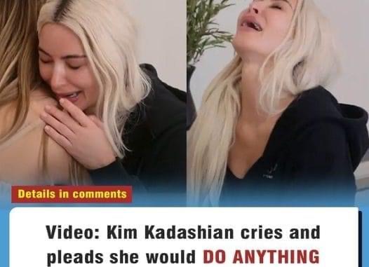 Kim Kardashian cries and pleads she would do anything’ to get back Kanye West