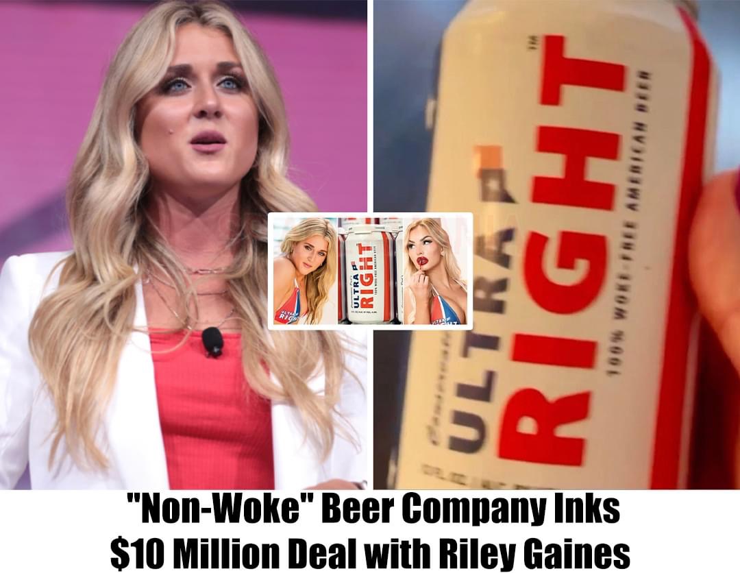 Breaking: “Non-Woke” Beer Company Inks $10 Million Deal with Riley Gaines