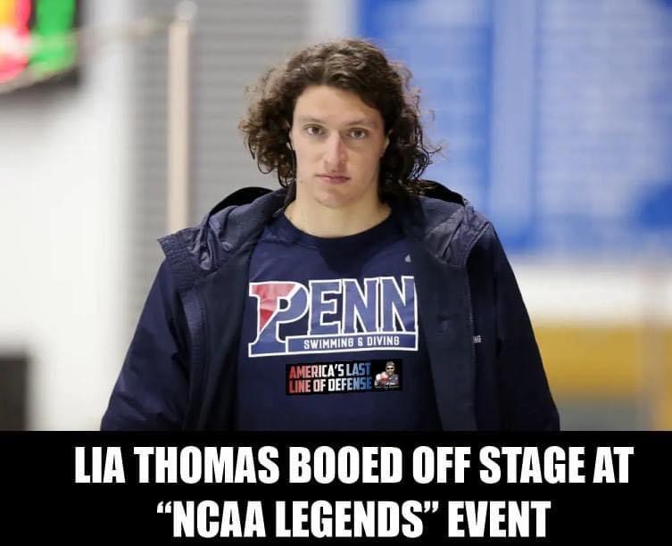 Lia Thomas breaks Down in Tears After Being Booed Off Stage at “NCAA Legends” Event