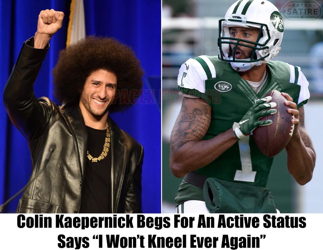 TRUE: Colin Kaepernick Pitches for NFL Return, Vows To never Kneel During National Anthem