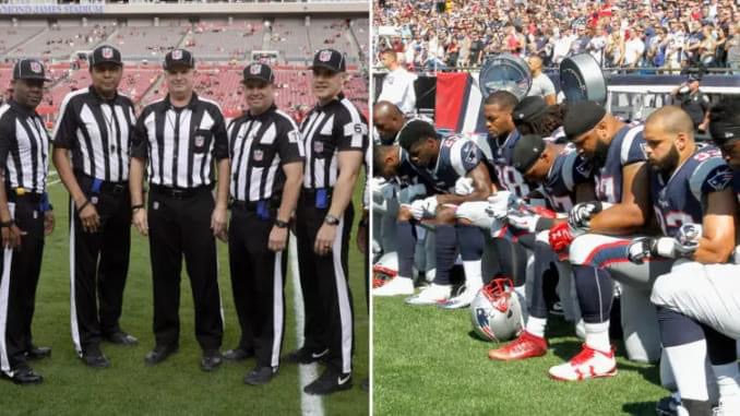 Breaking: NFL Referees Disqualified 10 Players For Anthem Kneeling Last Week