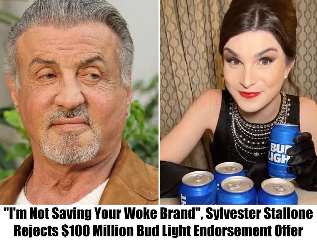 “I’m Not Saving Your Woke Brand”: Sylvester Stallone Rejects $100 Million Bud Light Endorsement Offer