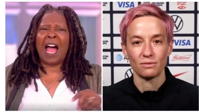 Breaking: Whoopi Goldberg to Leave America with Megan Rapinoe; ‘We Get No Respect Here’