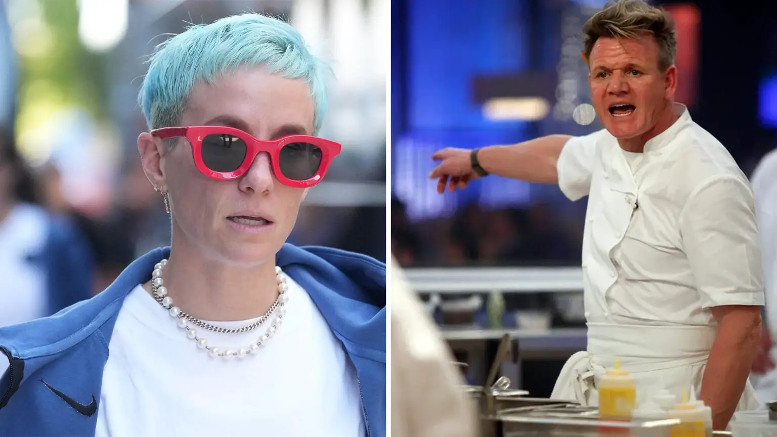 Breaking: Gordon Ramsay Throws Megan Rapinoe Out Of His Restaurant