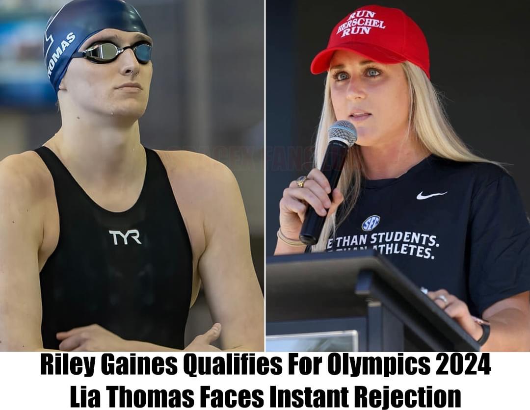 Breaking: Riley Gaines Earns Spot in 2024 Olympics as Lia Thomas Encounters Rejection